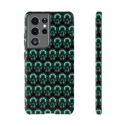 Phone Case-GLOW SKULL | Tough-Samsung Galaxy S21 Ultra-Glossy-PhoneCaseBoss-Phone-Best-Phone-Cases