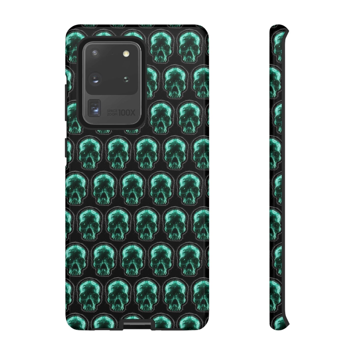 Phone Case-GLOW SKULL | Tough-Samsung Galaxy S20 Ultra-Glossy-PhoneCaseBoss-Phone-Best-Phone-Cases