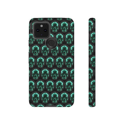 Phone Case-GLOW SKULL | Tough-Google Pixel 5 5G-Glossy-PhoneCaseBoss-Phone-Best-Phone-Cases