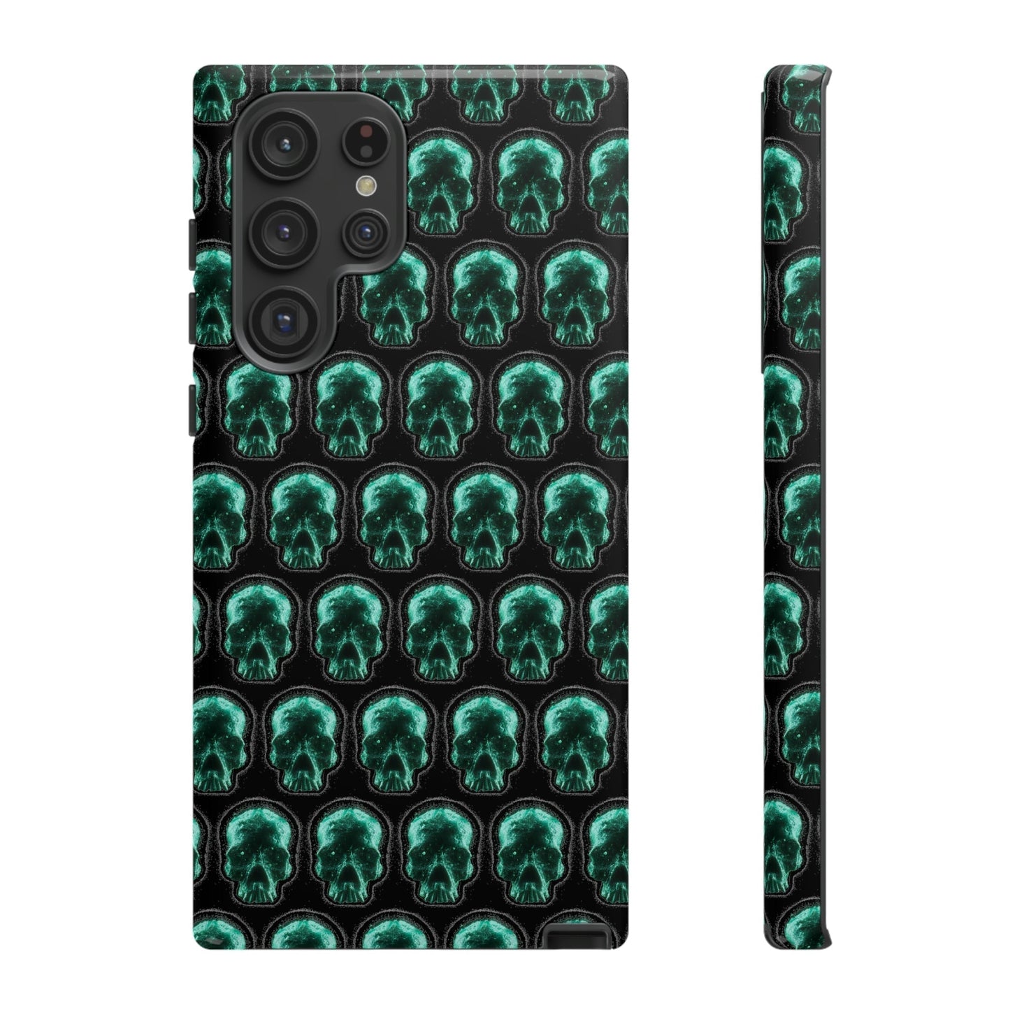 Phone Case-GLOW SKULL | Tough-Samsung Galaxy S22 Ultra-Glossy-PhoneCaseBoss-Phone-Best-Phone-Cases