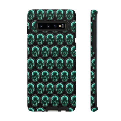 Phone Case-GLOW SKULL | Tough-Samsung Galaxy S10-Glossy-PhoneCaseBoss-Phone-Best-Phone-Cases