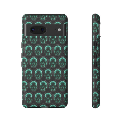 Phone Case-GLOW SKULL | Tough-Google Pixel 7-Matte-PhoneCaseBoss-Phone-Best-Phone-Cases