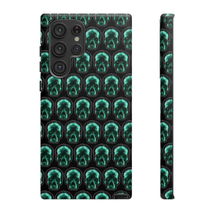 Phone Case-GLOW SKULL | Tough-Samsung Galaxy S22 Ultra-Matte-PhoneCaseBoss-Phone-Best-Phone-Cases