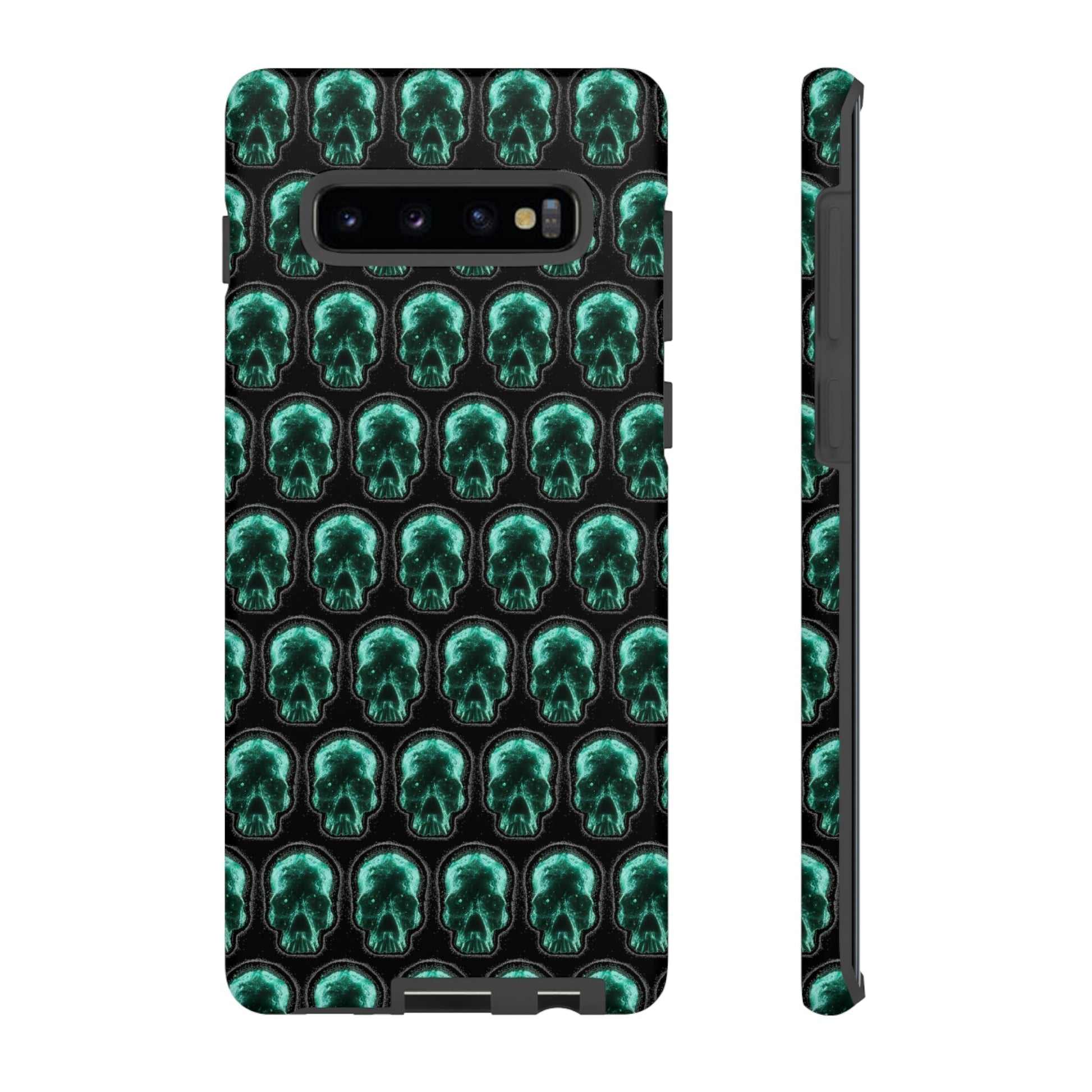 Phone Case-GLOW SKULL | Tough-Samsung Galaxy S10 Plus-Matte-PhoneCaseBoss-Phone-Best-Phone-Cases