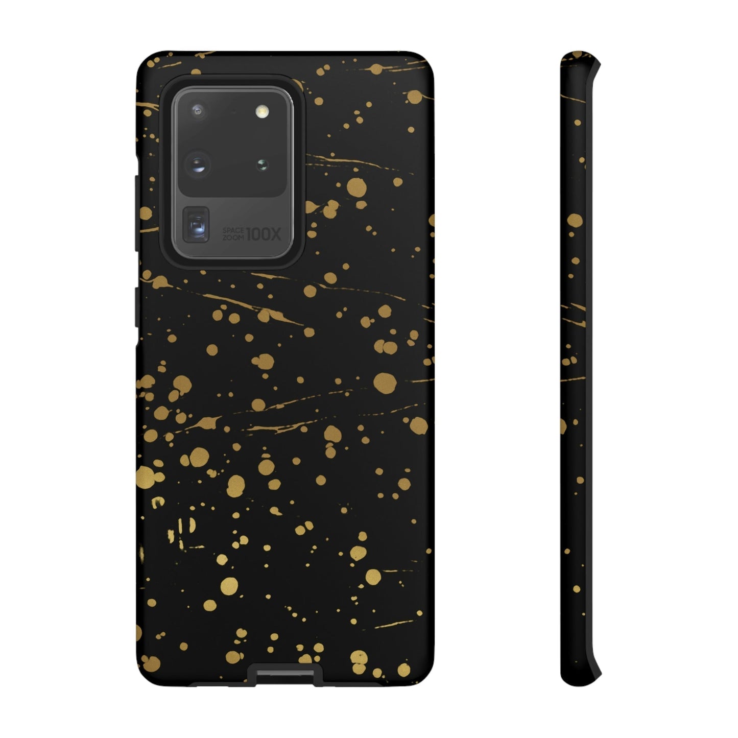 Phone Case-GOLD SPLATTER | Tough-Samsung Galaxy S20 Ultra-Matte-PhoneCaseBoss-Phone-Best-Phone-Cases