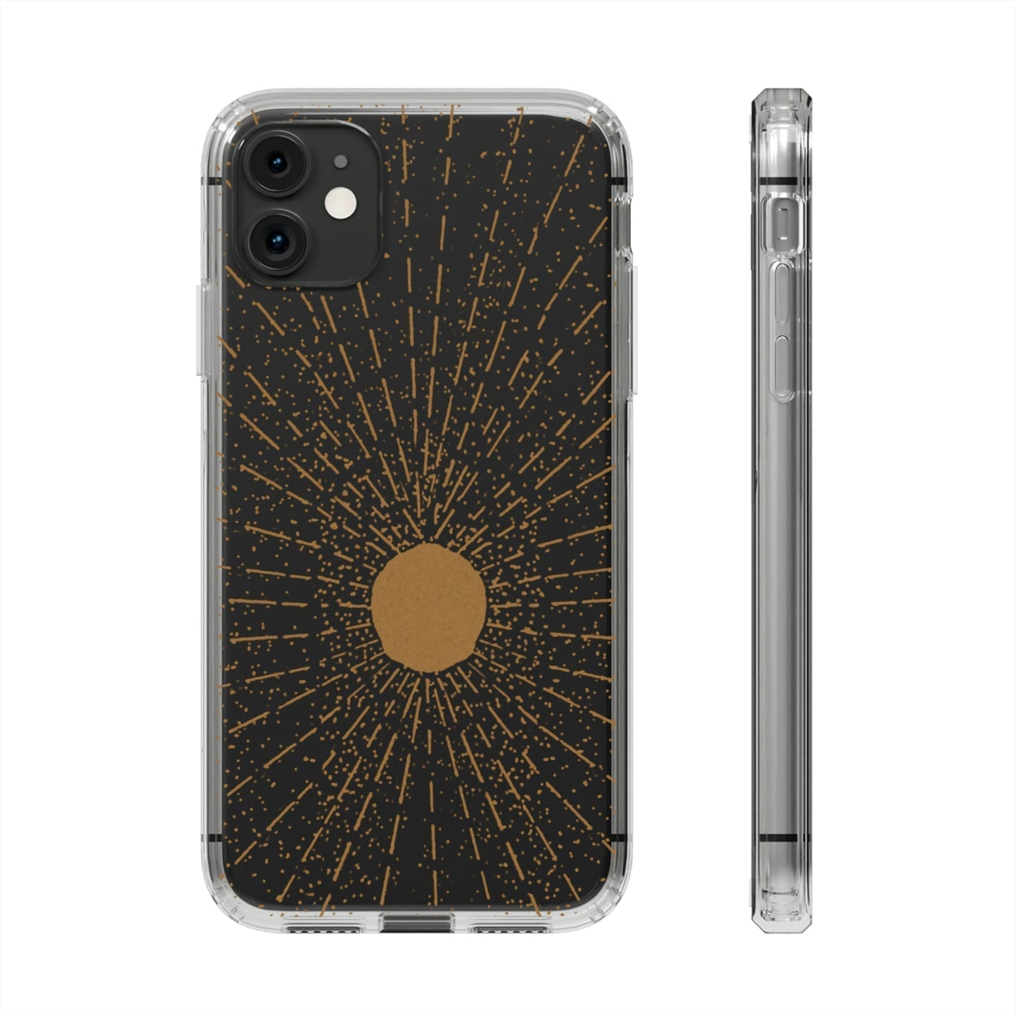 Phone Case-GOLDEN SUN | Clear-iPhone 11-Without gift packaging-PhoneCaseBoss-Phone-Best-Phone-Cases