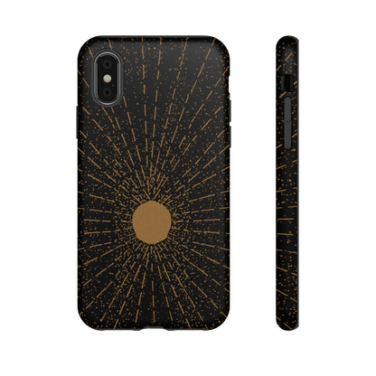 Phone Case-GOLDEN SUN | Tough-iPhone XS-Matte-PhoneCaseBoss-Phone-Best-Phone-Cases