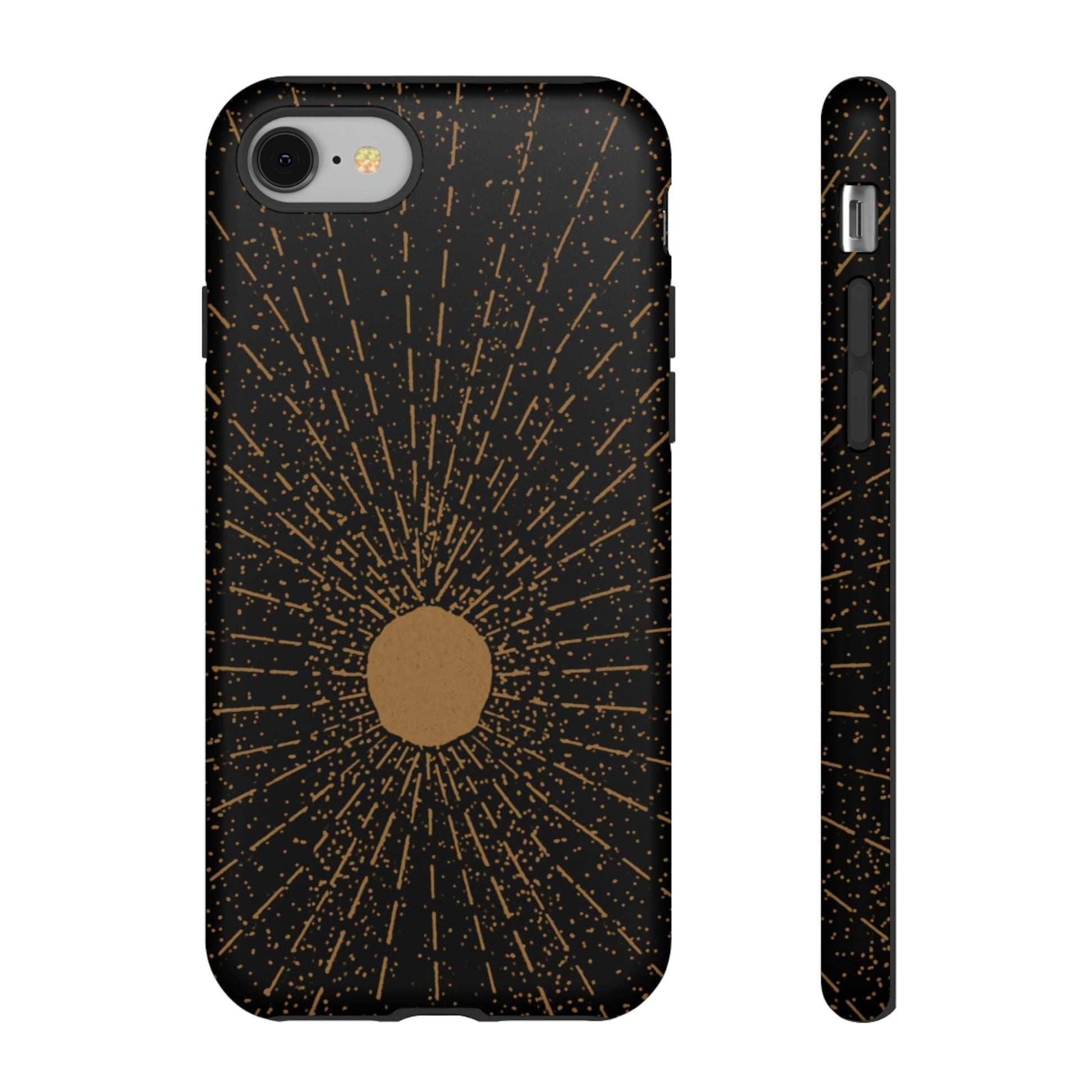 Phone Case-GOLDEN SUN | Tough-iPhone 8-Matte-PhoneCaseBoss-Phone-Best-Phone-Cases