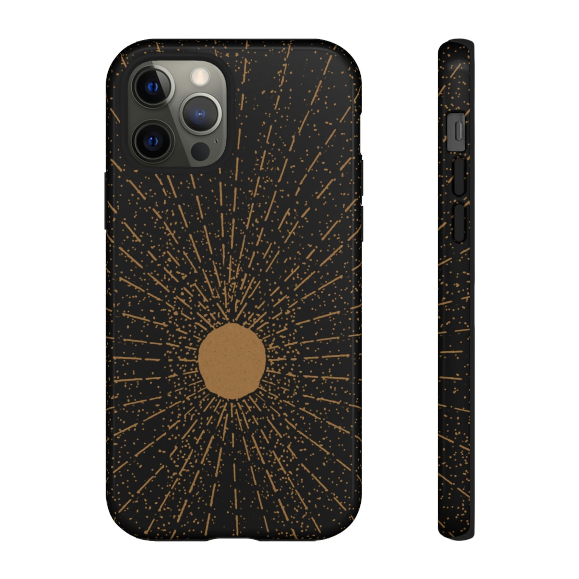 Phone Case-GOLDEN SUN | Tough-iPhone 12 Pro-Glossy-PhoneCaseBoss-Phone-Best-Phone-Cases