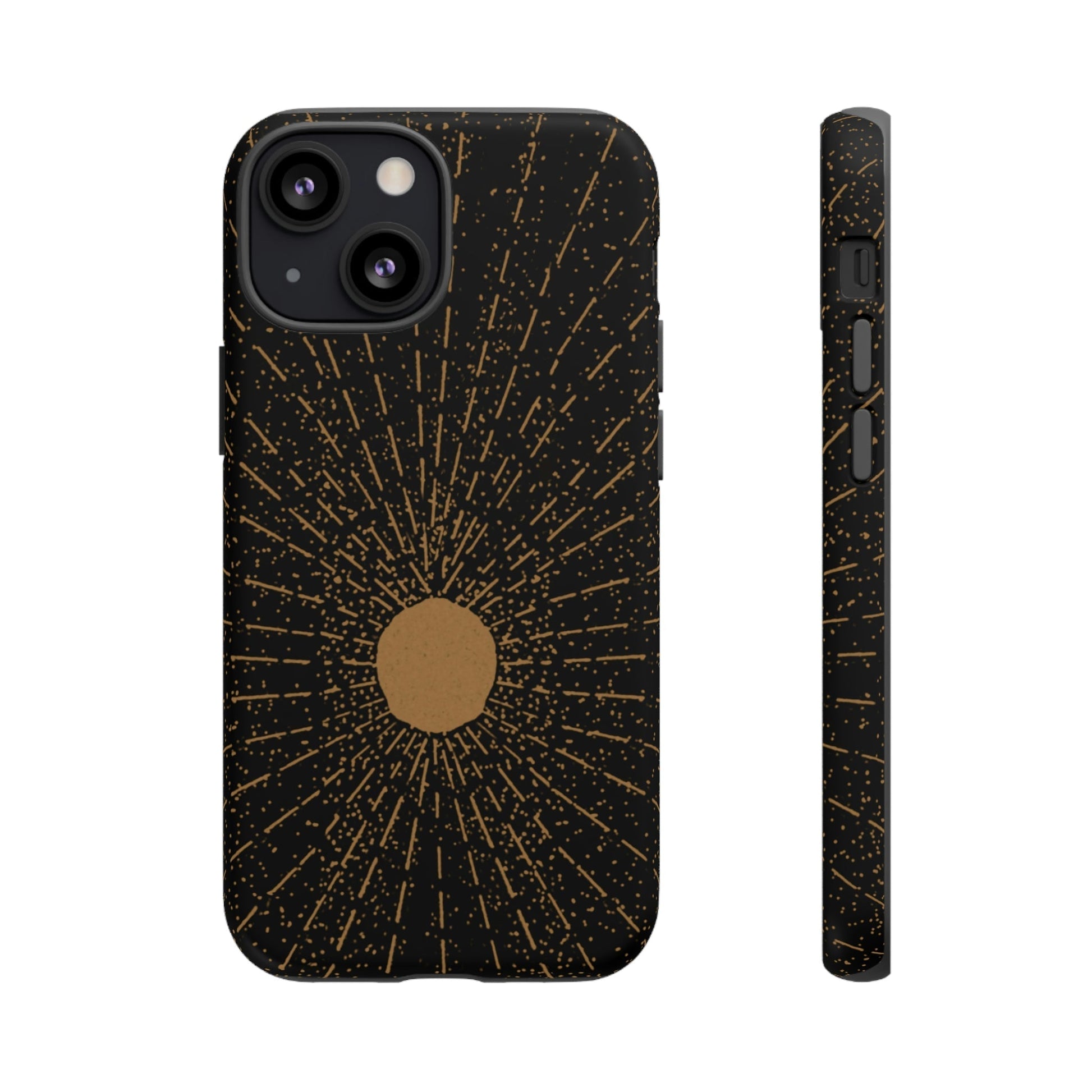 Phone Case-GOLDEN SUN | Tough-iPhone 13 Mini-Matte-PhoneCaseBoss-Phone-Best-Phone-Cases