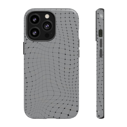 Phone Case-GRAY NET | Tough-iPhone 13 Pro-Glossy-PhoneCaseBoss-Phone-Best-Phone-Cases