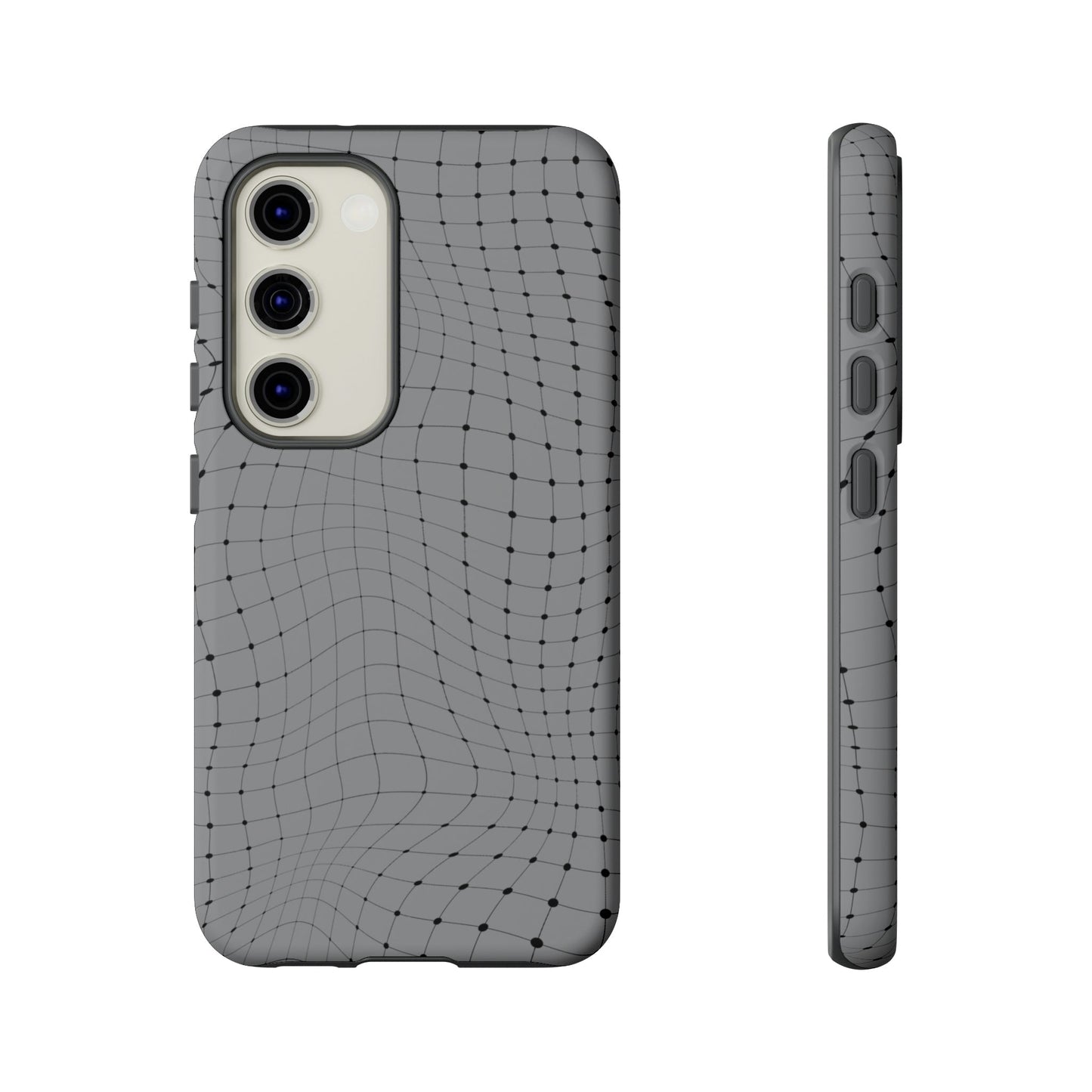 Phone Case-GRAY NET | Tough-Samsung Galaxy S23-Matte-PhoneCaseBoss-Phone-Best-Phone-Cases