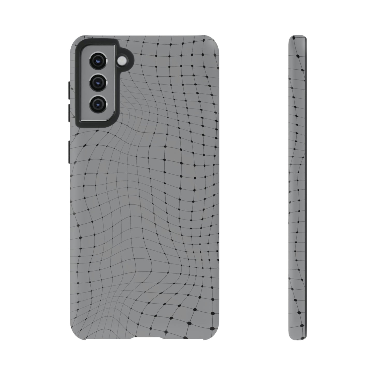 Phone Case-GRAY NET | Tough-Samsung Galaxy S21 Plus-Matte-PhoneCaseBoss-Phone-Best-Phone-Cases