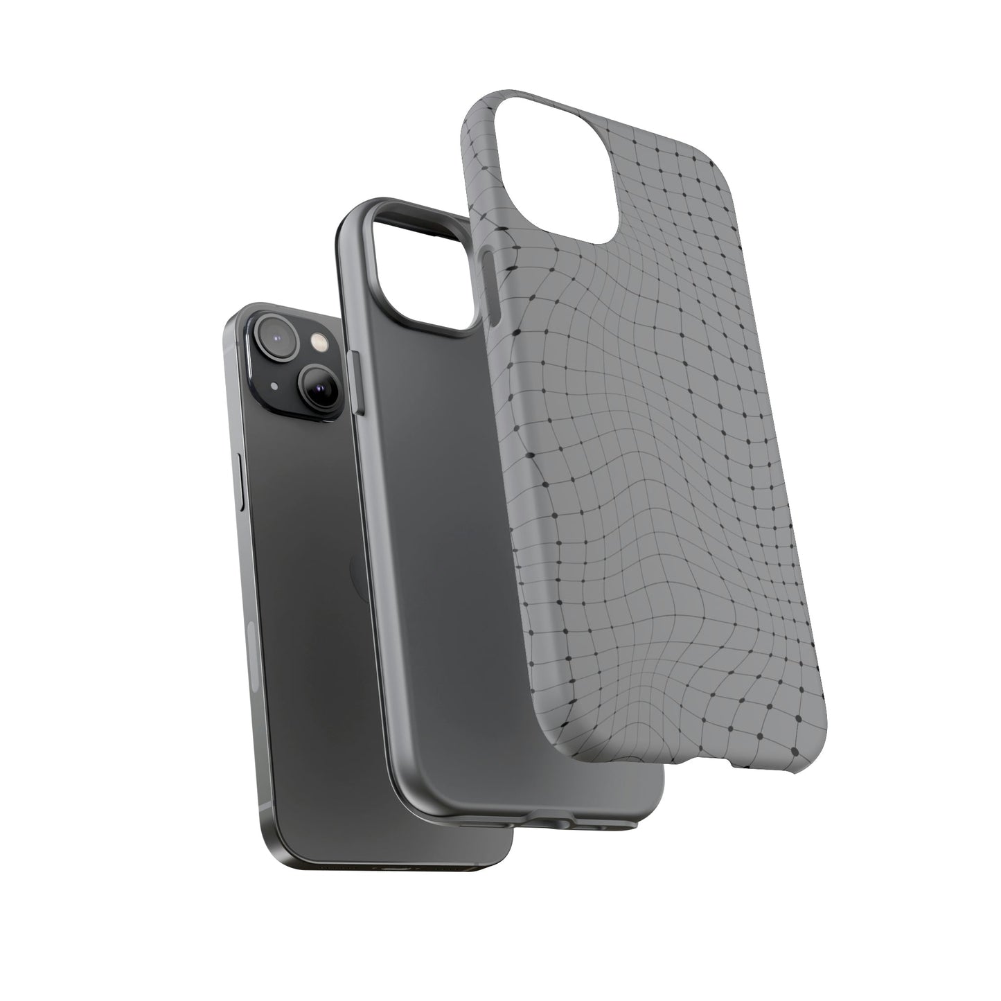 Phone Case-GRAY NET | Tough-PhoneCaseBoss-Phone-Best-Phone-Cases