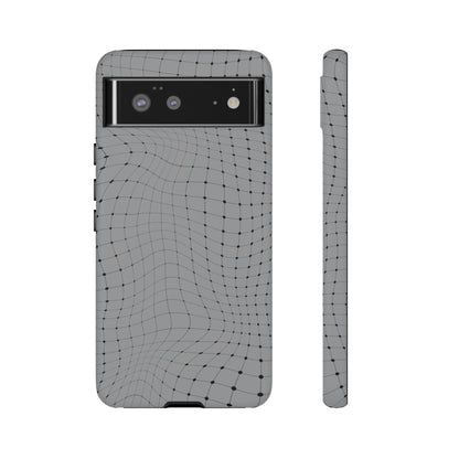 Phone Case-GRAY NET | Tough-Google Pixel 6-Matte-PhoneCaseBoss-Phone-Best-Phone-Cases