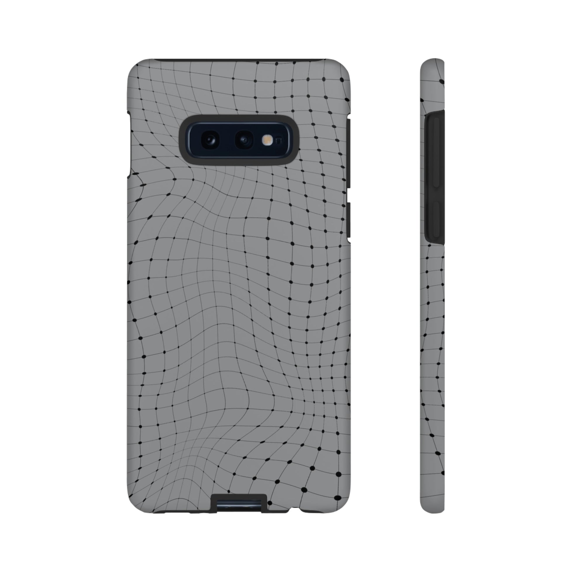 Phone Case-GRAY NET | Tough-Samsung Galaxy S10E-Matte-PhoneCaseBoss-Phone-Best-Phone-Cases