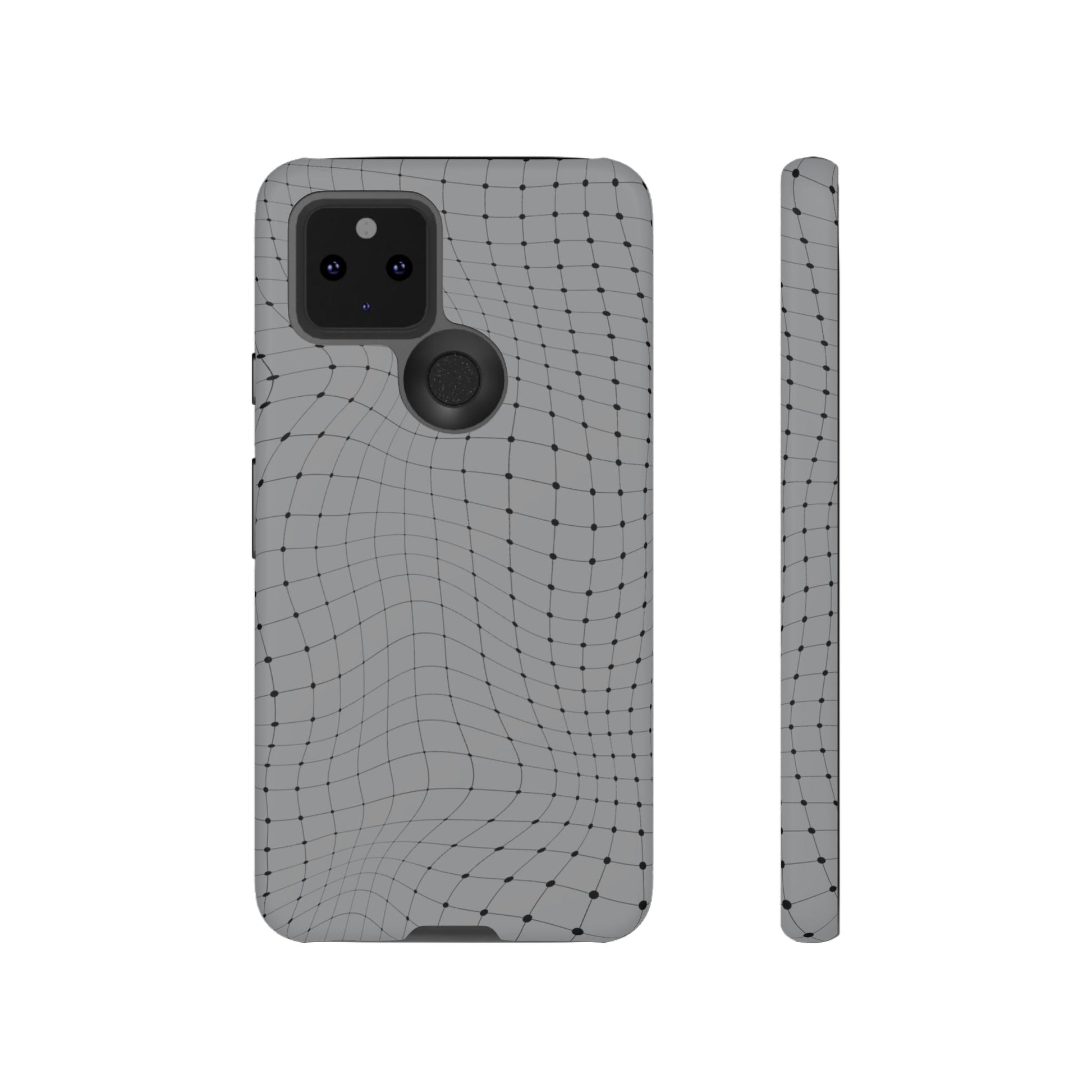 Phone Case-GRAY NET | Tough-Google Pixel 5 5G-Matte-PhoneCaseBoss-Phone-Best-Phone-Cases