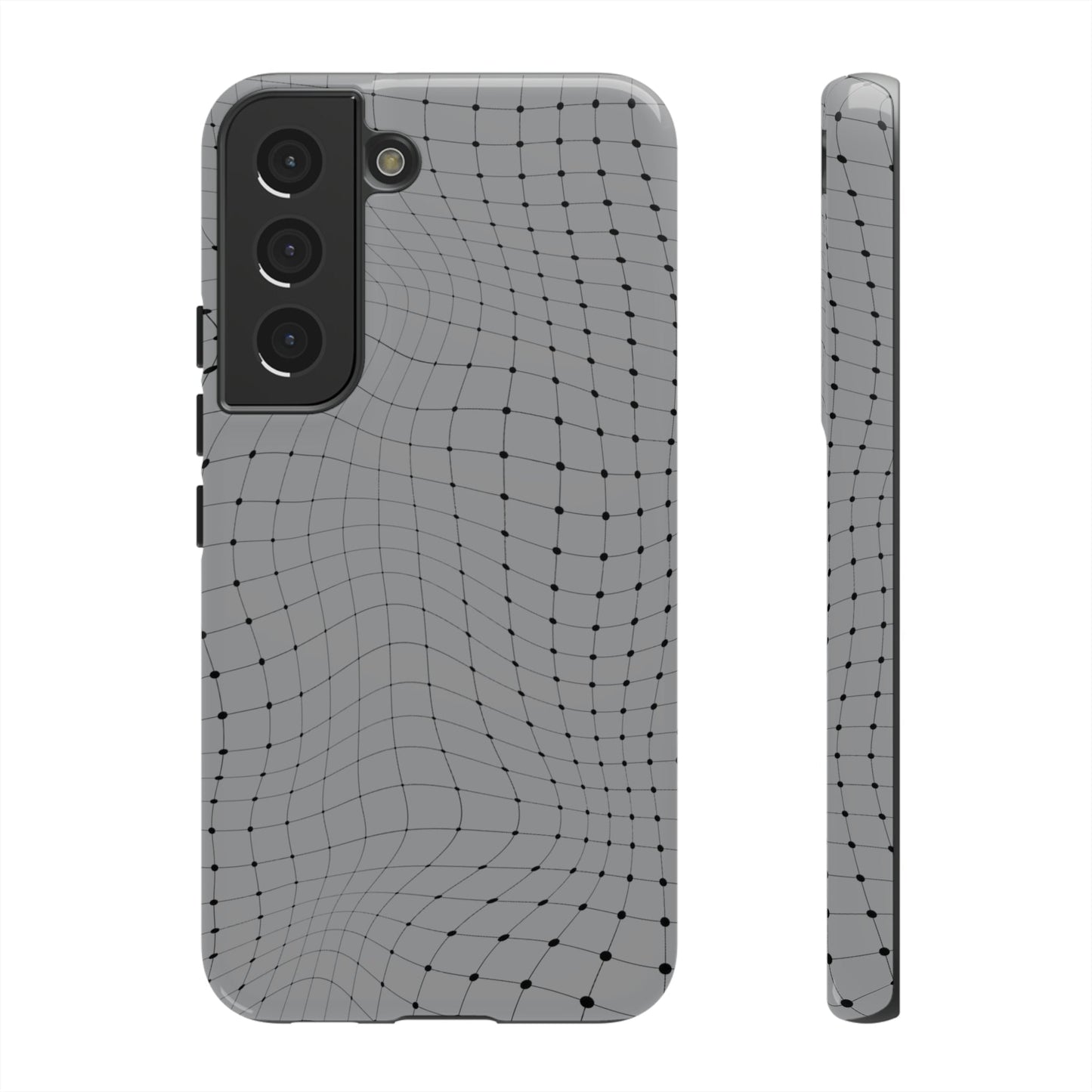 Phone Case-GRAY NET | Tough-Samsung Galaxy S22-Glossy-PhoneCaseBoss-Phone-Best-Phone-Cases