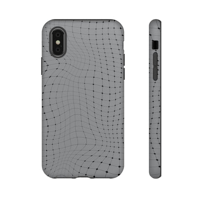 Phone Case-GRAY NET | Tough-iPhone X-Matte-PhoneCaseBoss-Phone-Best-Phone-Cases