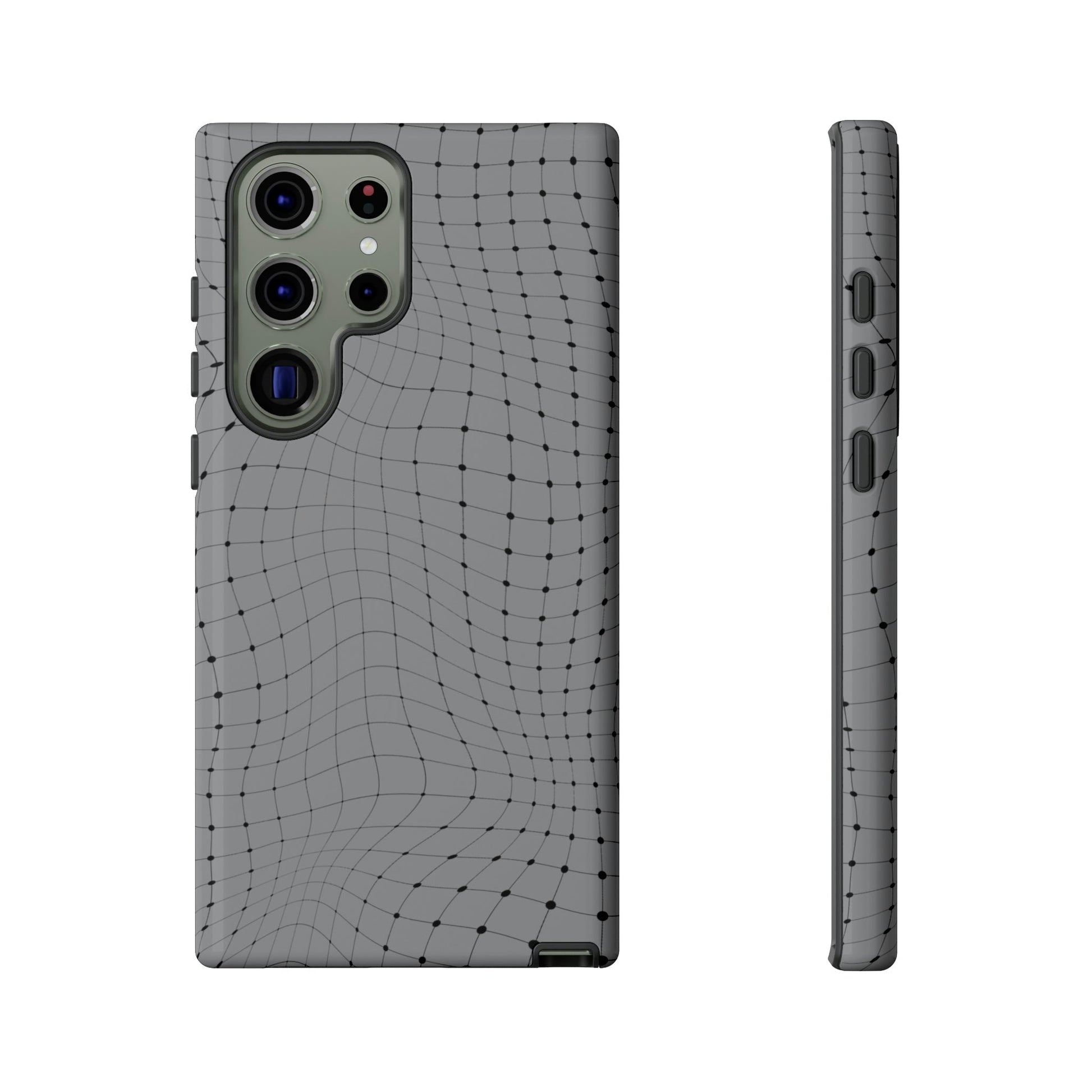 Phone Case-GRAY NET | Tough-Samsung Galaxy S23 Ultra-Glossy-PhoneCaseBoss-Phone-Best-Phone-Cases