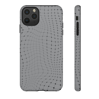 Phone Case-GRAY NET | Tough-iPhone 11 Pro Max-Glossy-PhoneCaseBoss-Phone-Best-Phone-Cases