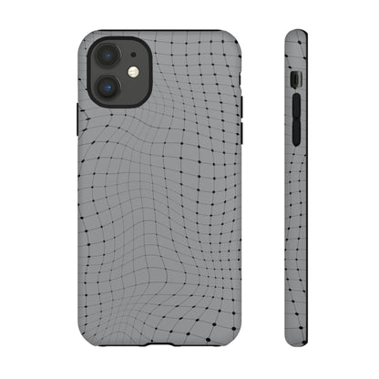 Phone Case-GRAY NET | Tough-iPhone 11-Matte-PhoneCaseBoss-Phone-Best-Phone-Cases