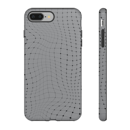 Phone Case-GRAY NET | Tough-iPhone 8 Plus-Glossy-PhoneCaseBoss-Phone-Best-Phone-Cases