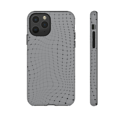 Phone Case-GRAY NET | Tough-iPhone 11 Pro-Glossy-PhoneCaseBoss-Phone-Best-Phone-Cases