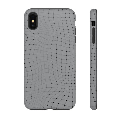 Phone Case-GRAY NET | Tough-iPhone XS MAX-Matte-PhoneCaseBoss-Phone-Best-Phone-Cases