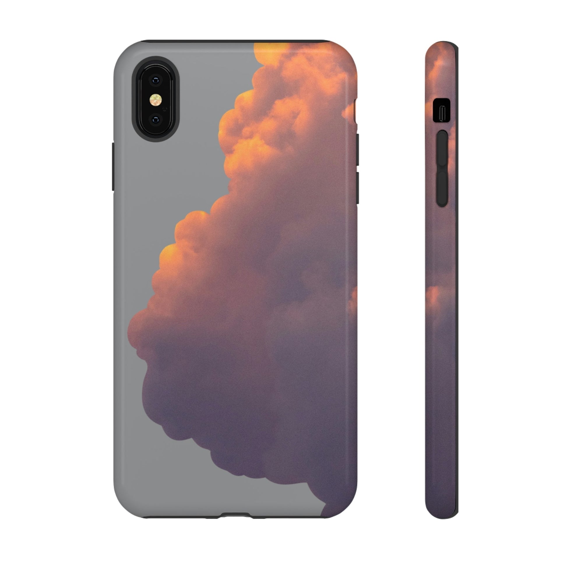 Phone Case-GRAY SUNRISE | Tough-iPhone XS MAX-Glossy-PhoneCaseBoss-Phone-Best-Phone-Cases