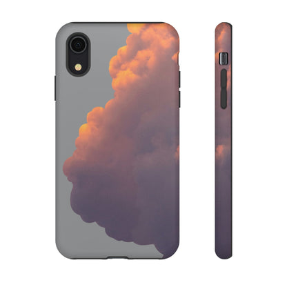 Phone Case-GRAY SUNRISE | Tough-iPhone XR-Matte-PhoneCaseBoss-Phone-Best-Phone-Cases