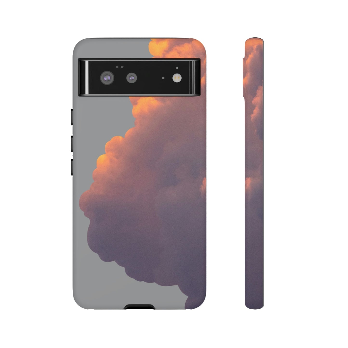 Phone Case-GRAY SUNRISE | Tough-Google Pixel 6-Matte-PhoneCaseBoss-Phone-Best-Phone-Cases