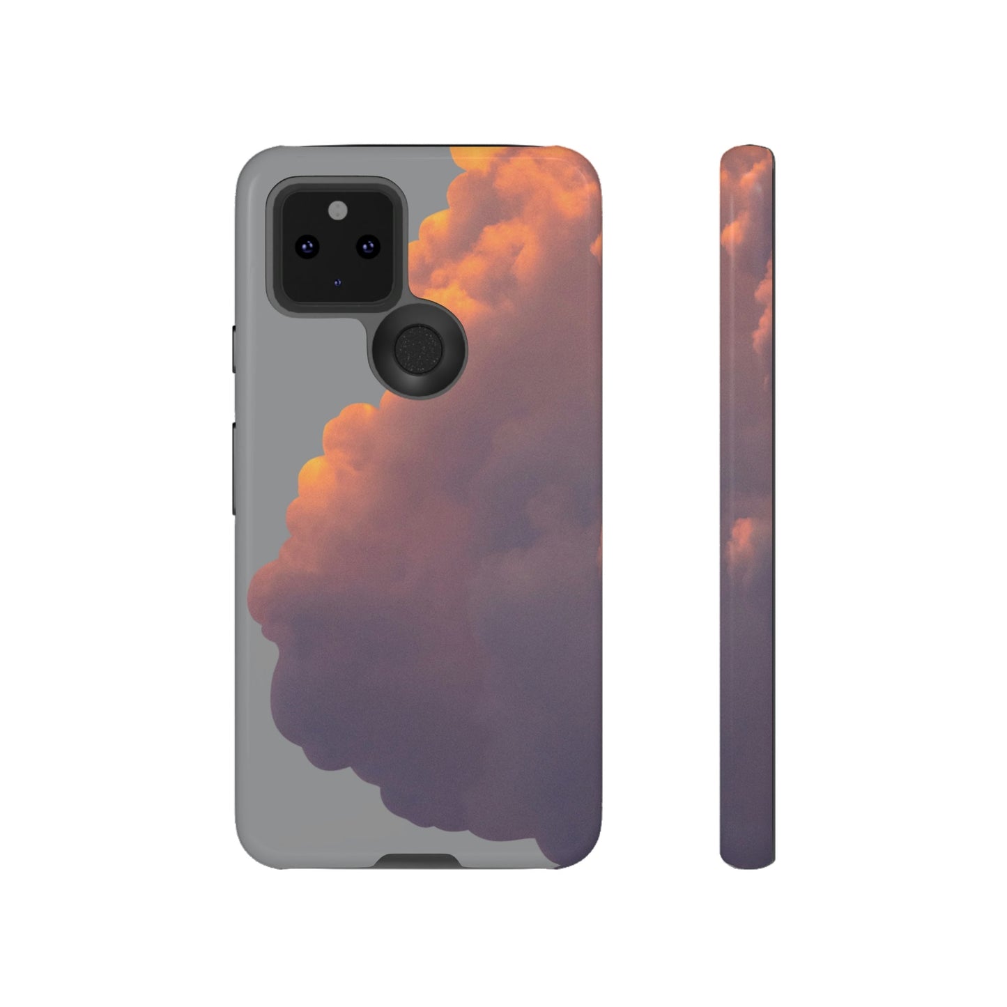 Phone Case-GRAY SUNRISE | Tough-Google Pixel 5 5G-Glossy-PhoneCaseBoss-Phone-Best-Phone-Cases