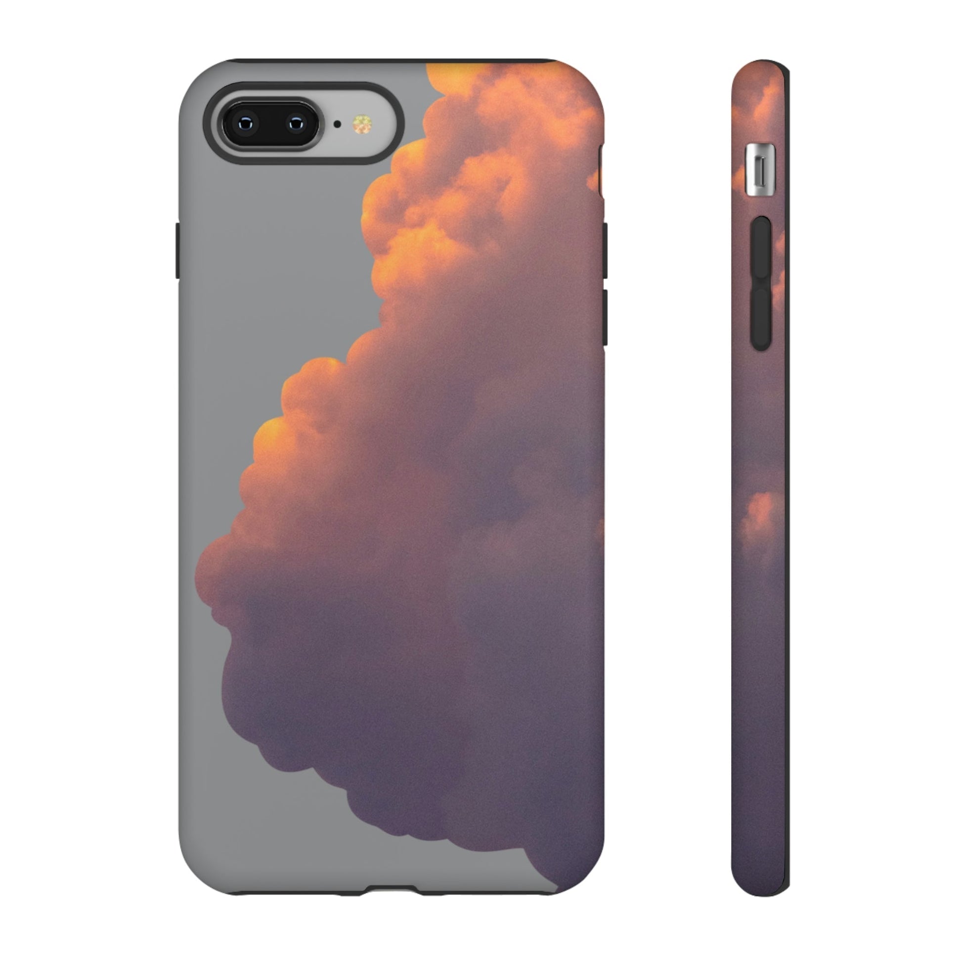 Phone Case-GRAY SUNRISE | Tough-iPhone 8 Plus-Matte-PhoneCaseBoss-Phone-Best-Phone-Cases