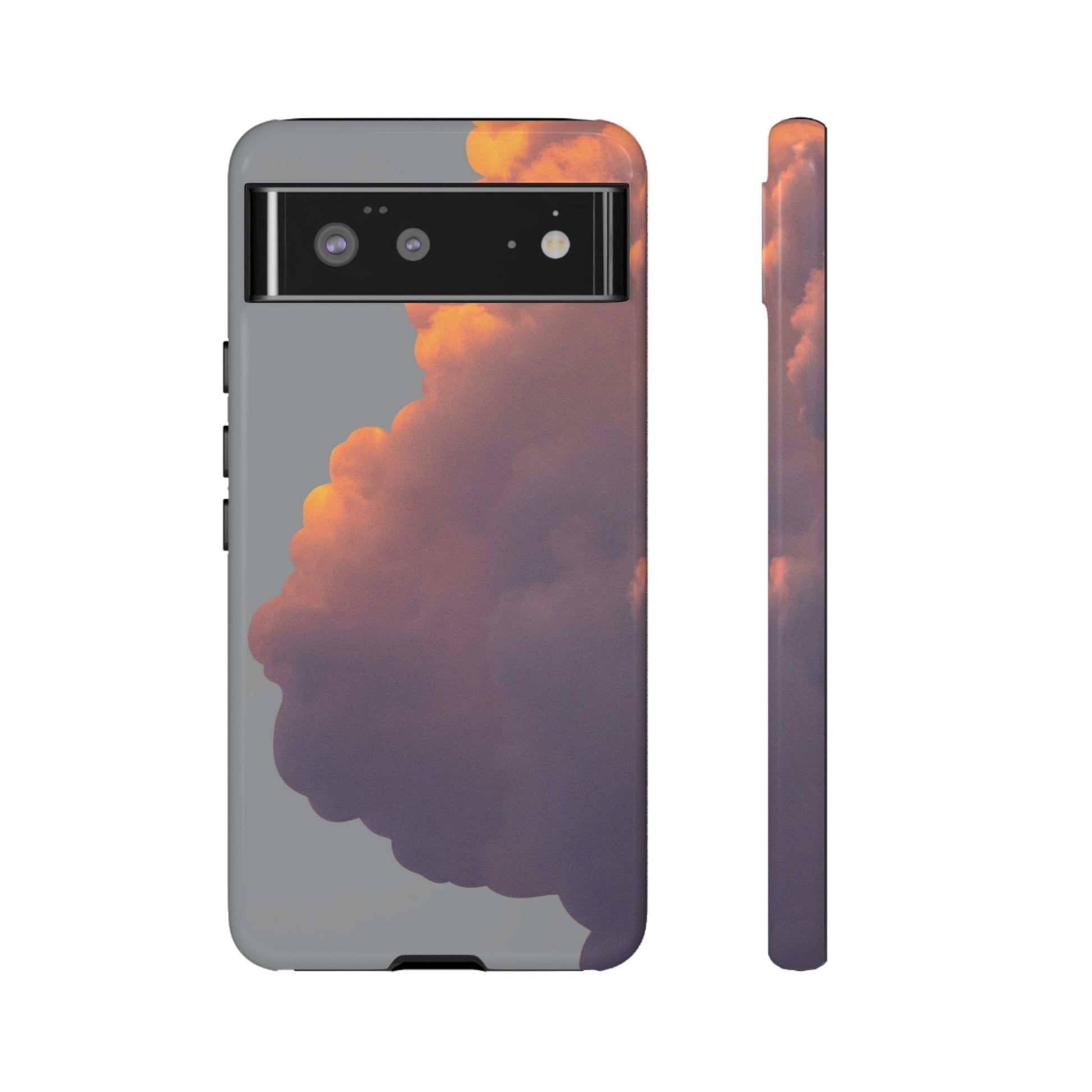 Phone Case-GRAY SUNRISE | Tough-Google Pixel 6-Glossy-PhoneCaseBoss-Phone-Best-Phone-Cases