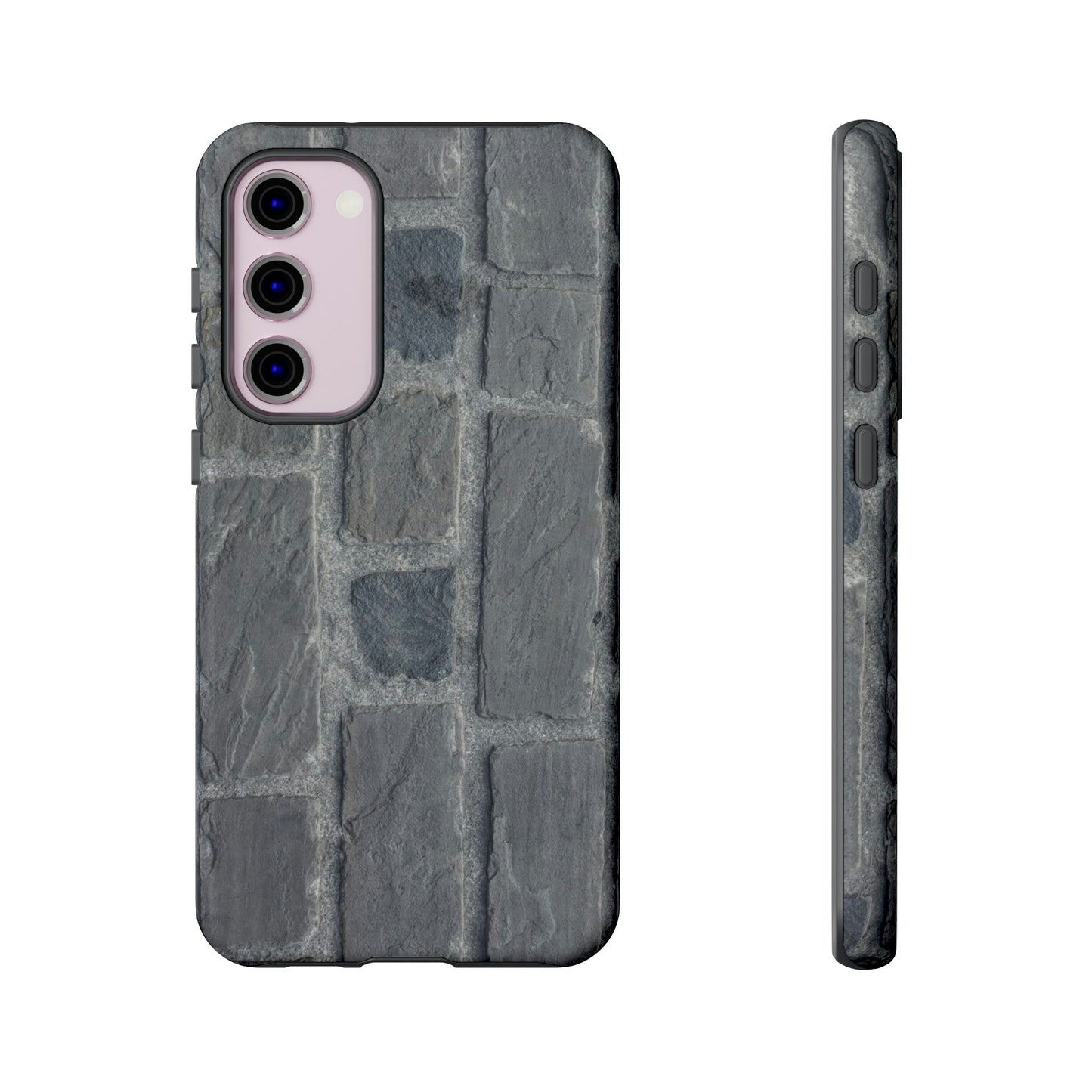 Phone Case-GRAY WALL | Tough-Samsung Galaxy S23 Plus-Glossy-PhoneCaseBoss-Phone-Best-Phone-Cases