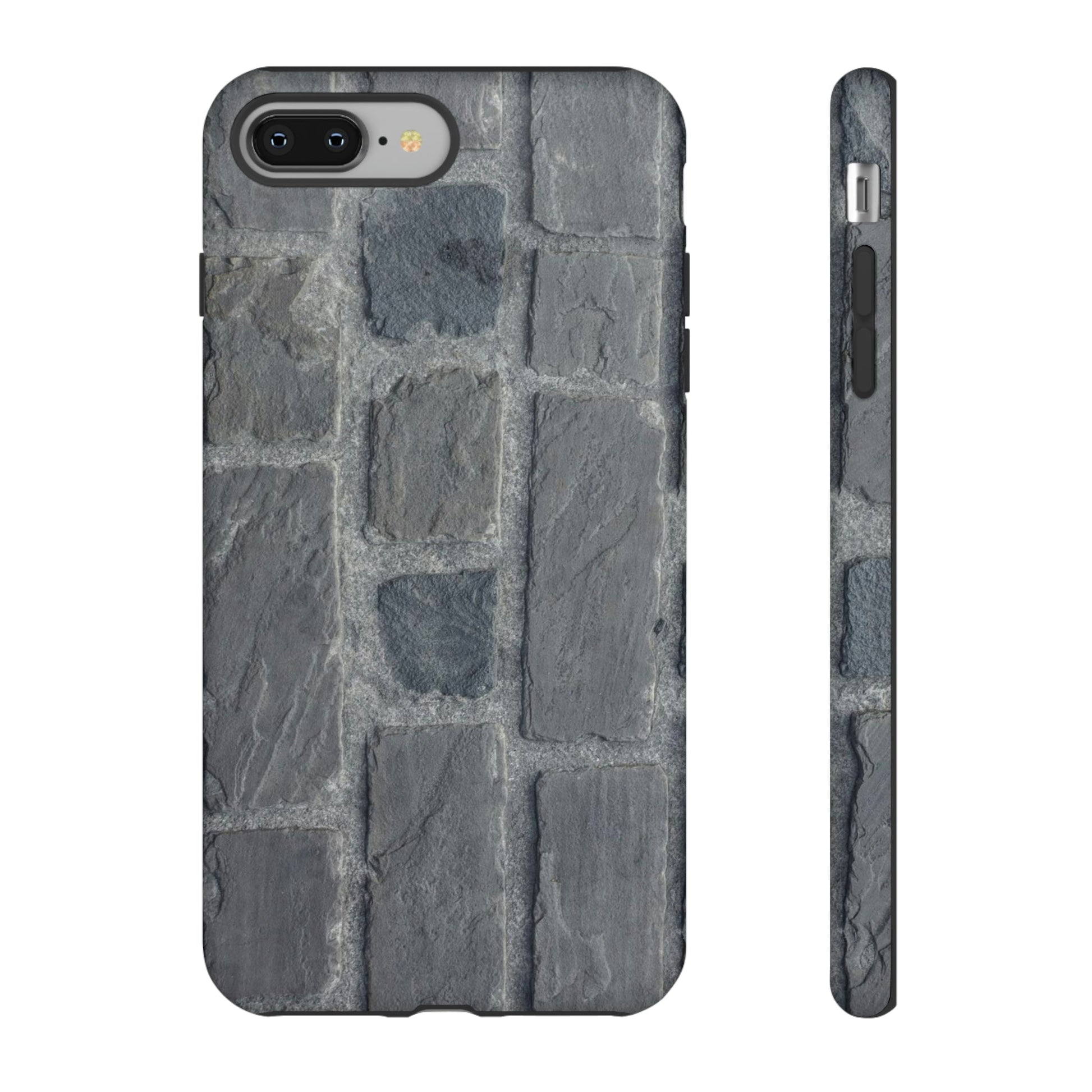 Phone Case-GRAY WALL | Tough-iPhone 8 Plus-Matte-PhoneCaseBoss-Phone-Best-Phone-Cases