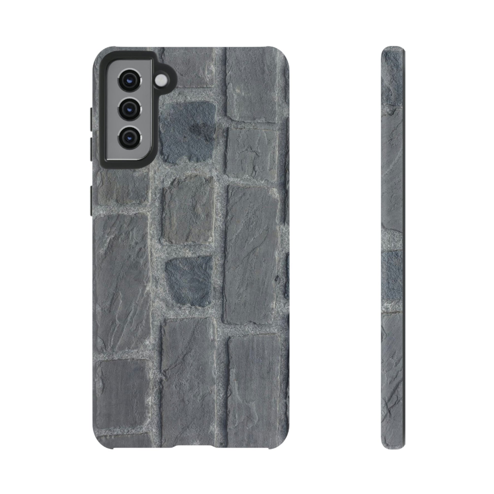 Phone Case-GRAY WALL | Tough-Samsung Galaxy S21 Plus-Matte-PhoneCaseBoss-Phone-Best-Phone-Cases