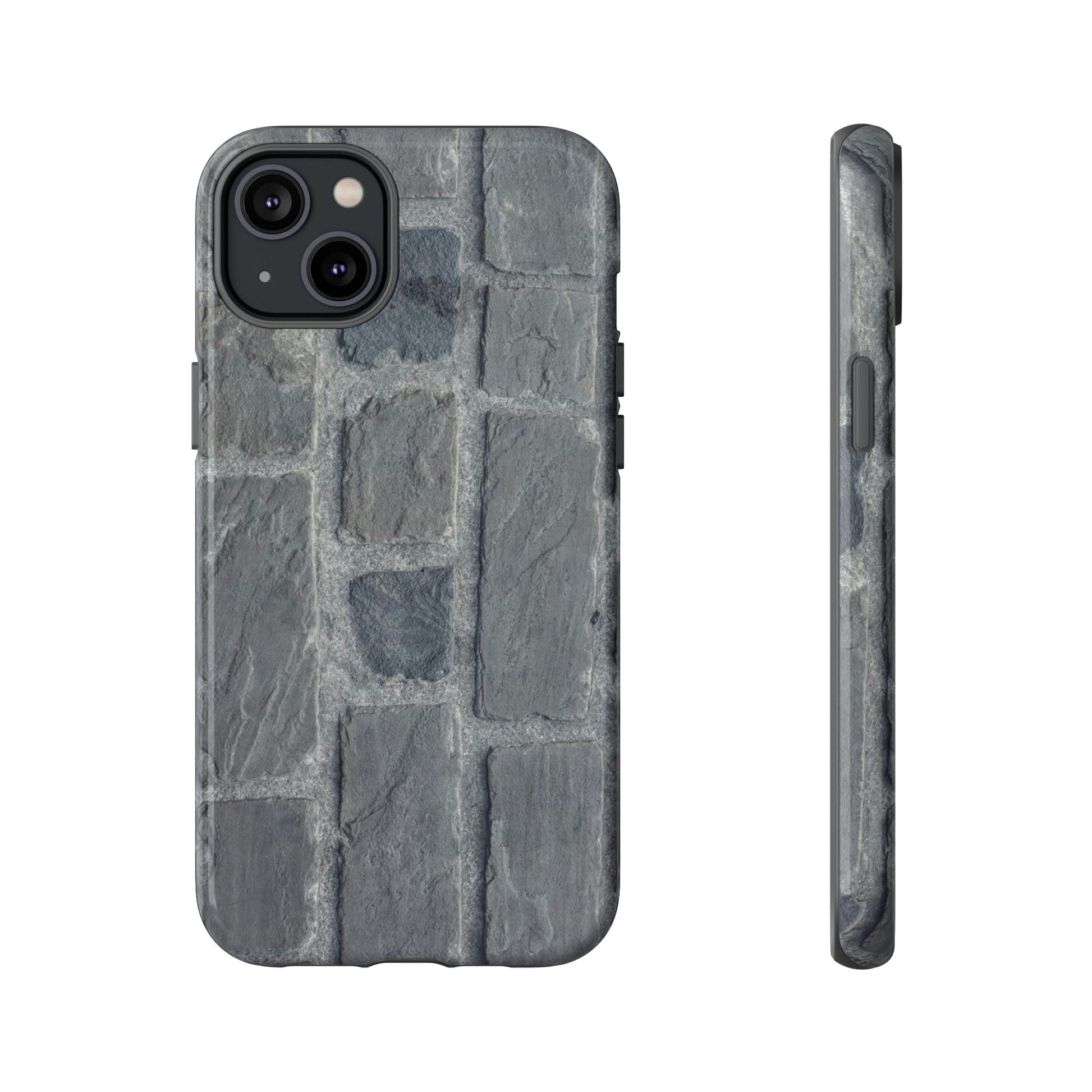 Phone Case-GRAY WALL | Tough-iPhone 14 Plus-Glossy-PhoneCaseBoss-Phone-Best-Phone-Cases