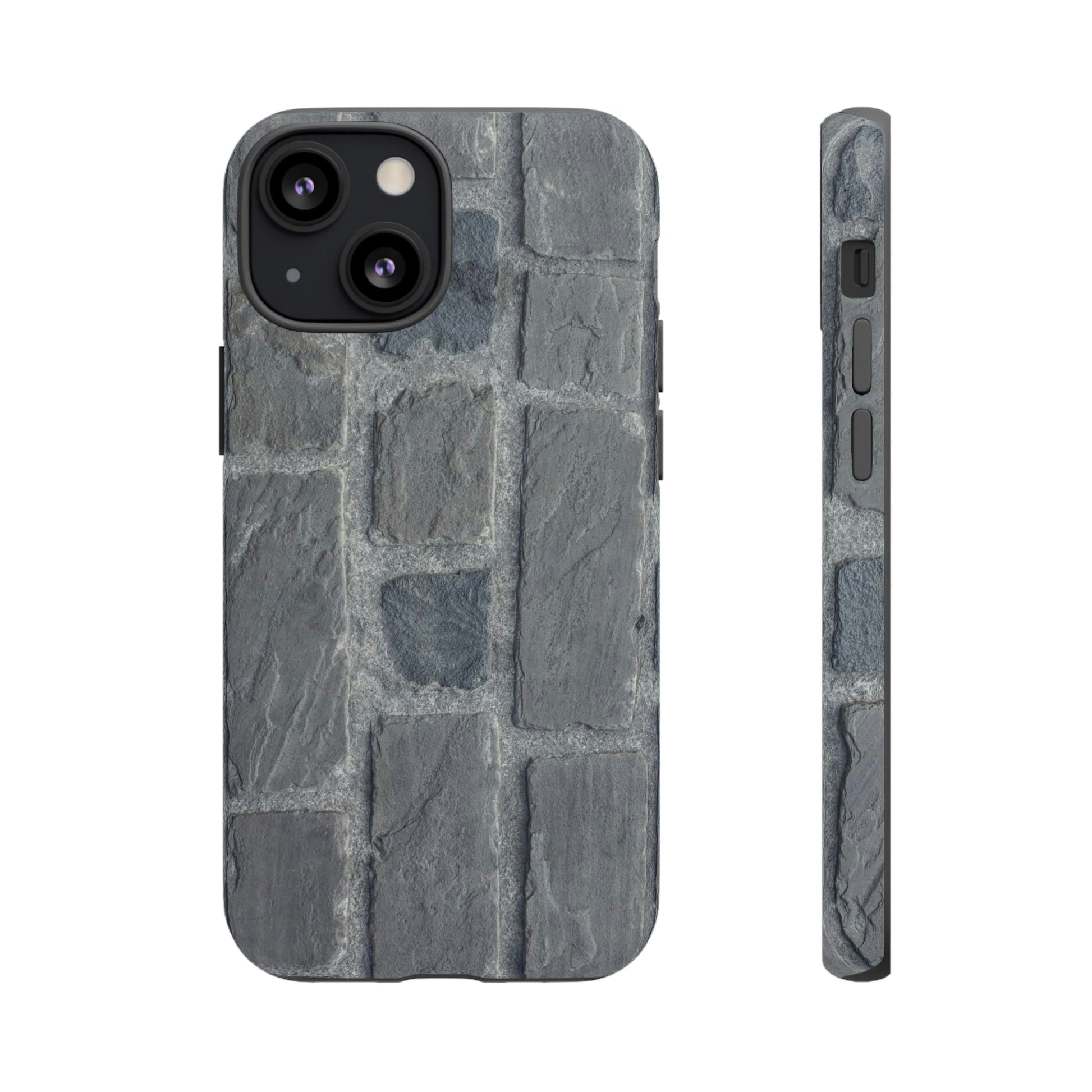 Phone Case-GRAY WALL | Tough-iPhone 13 Mini-Matte-PhoneCaseBoss-Phone-Best-Phone-Cases