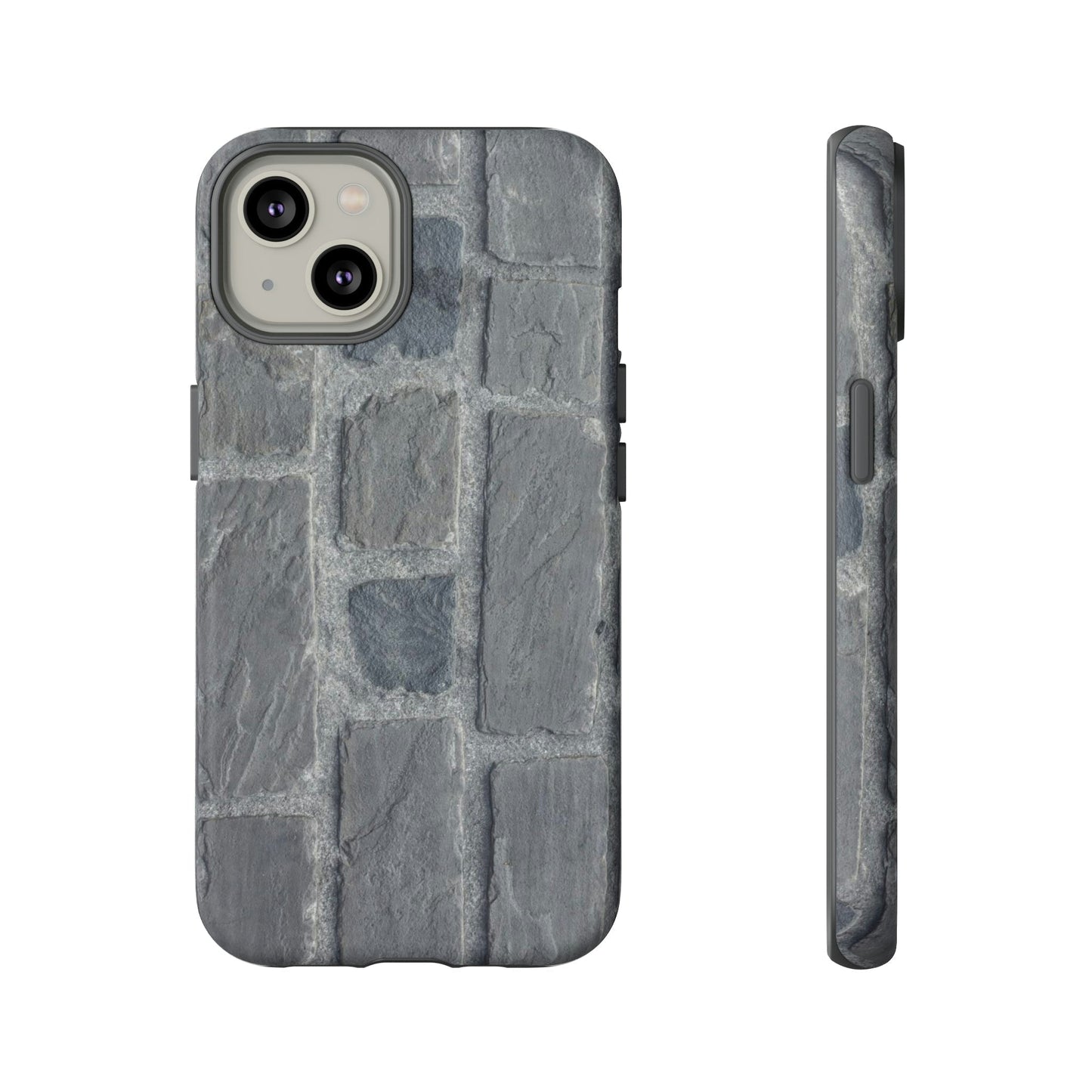 Phone Case-GRAY WALL | Tough-iPhone 14-Matte-PhoneCaseBoss-Phone-Best-Phone-Cases