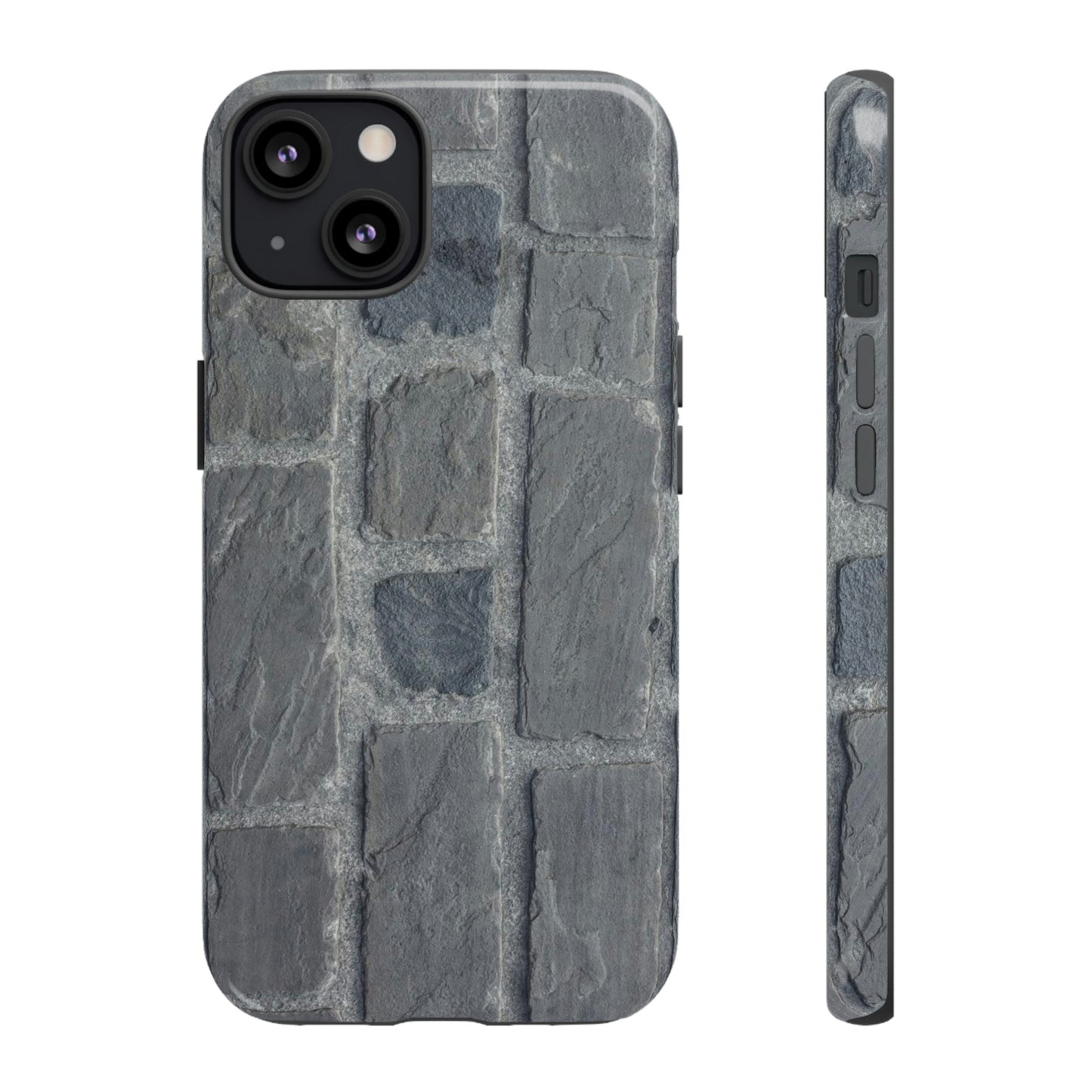 Phone Case-GRAY WALL | Tough-iPhone 13-Glossy-PhoneCaseBoss-Phone-Best-Phone-Cases