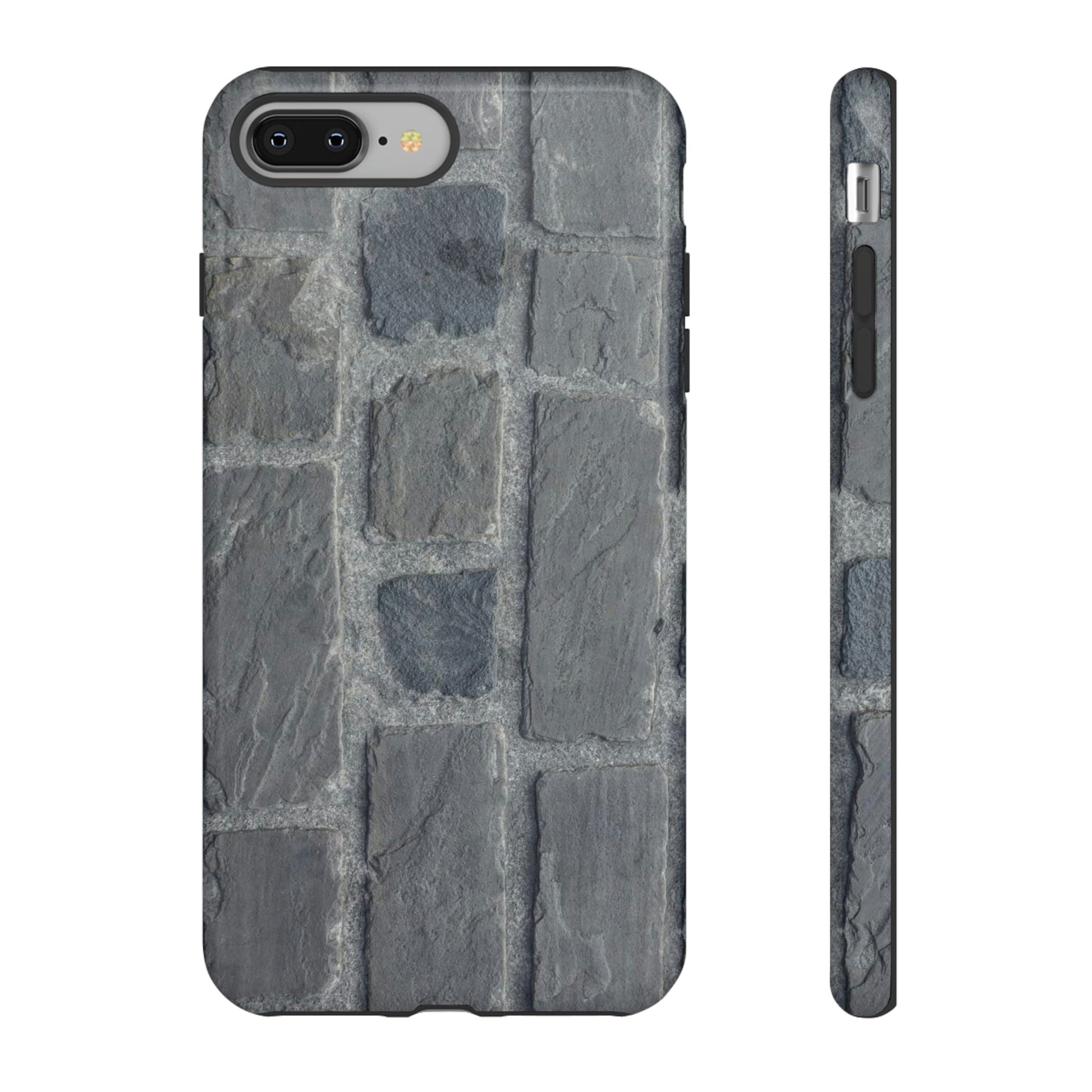 Phone Case-GRAY WALL | Tough-iPhone 8 Plus-Glossy-PhoneCaseBoss-Phone-Best-Phone-Cases