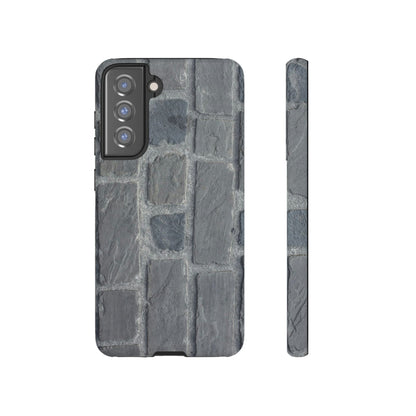 Phone Case-GRAY WALL | Tough-Samsung Galaxy S21 FE-Matte-PhoneCaseBoss-Phone-Best-Phone-Cases