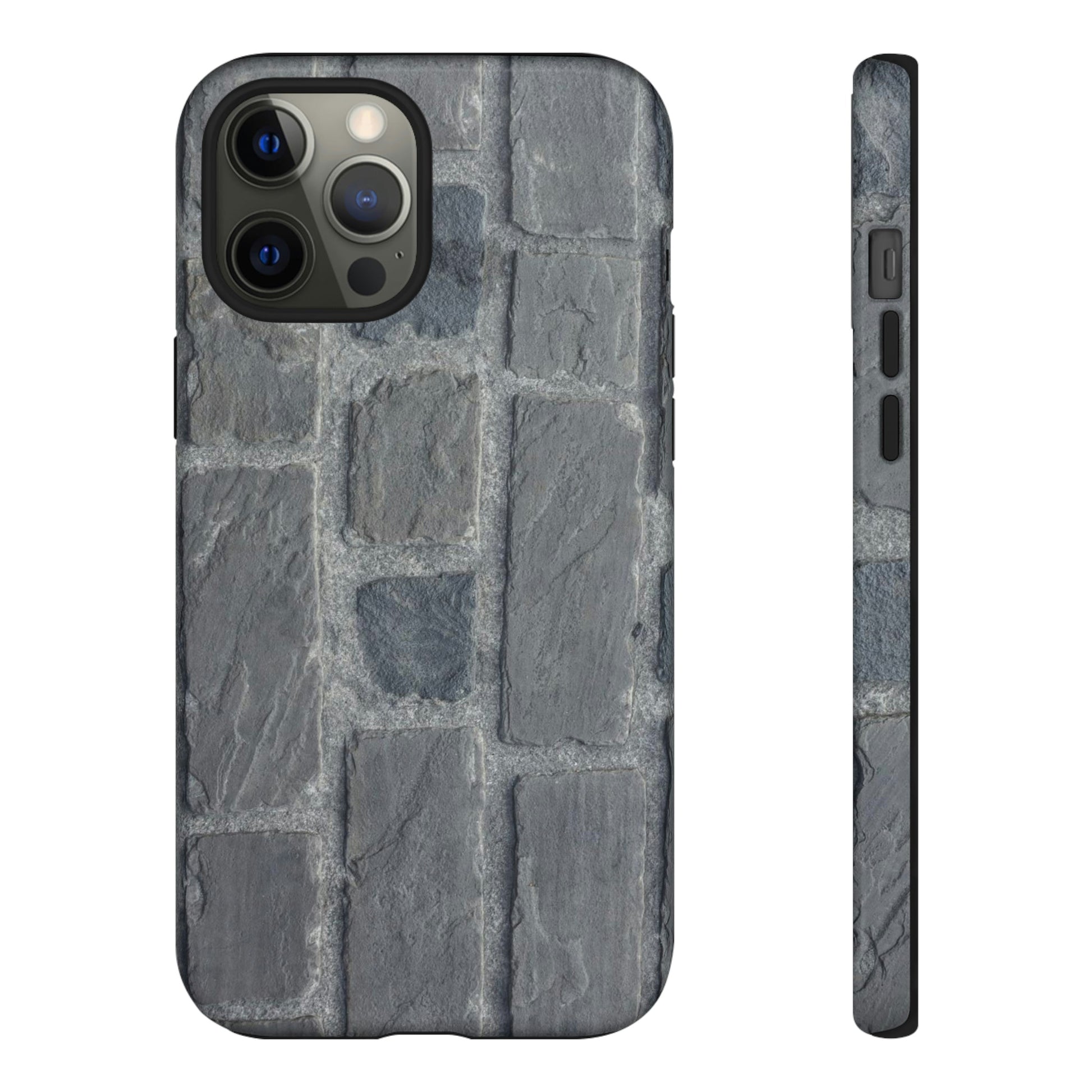 Phone Case-GRAY WALL | Tough-iPhone 12 Pro Max-Glossy-PhoneCaseBoss-Phone-Best-Phone-Cases