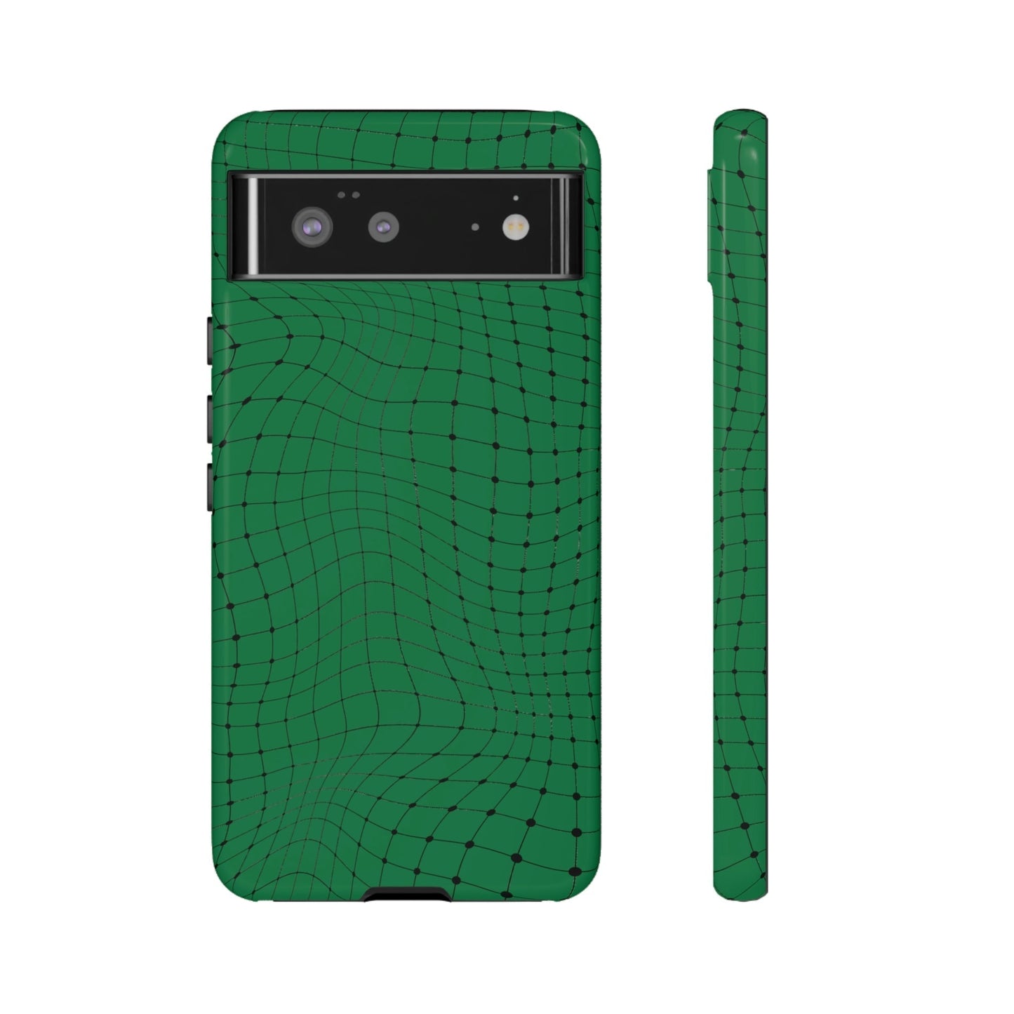 Phone Case-GREEN NET | Tough-Google Pixel 6-Glossy-PhoneCaseBoss-Phone-Best-Phone-Cases