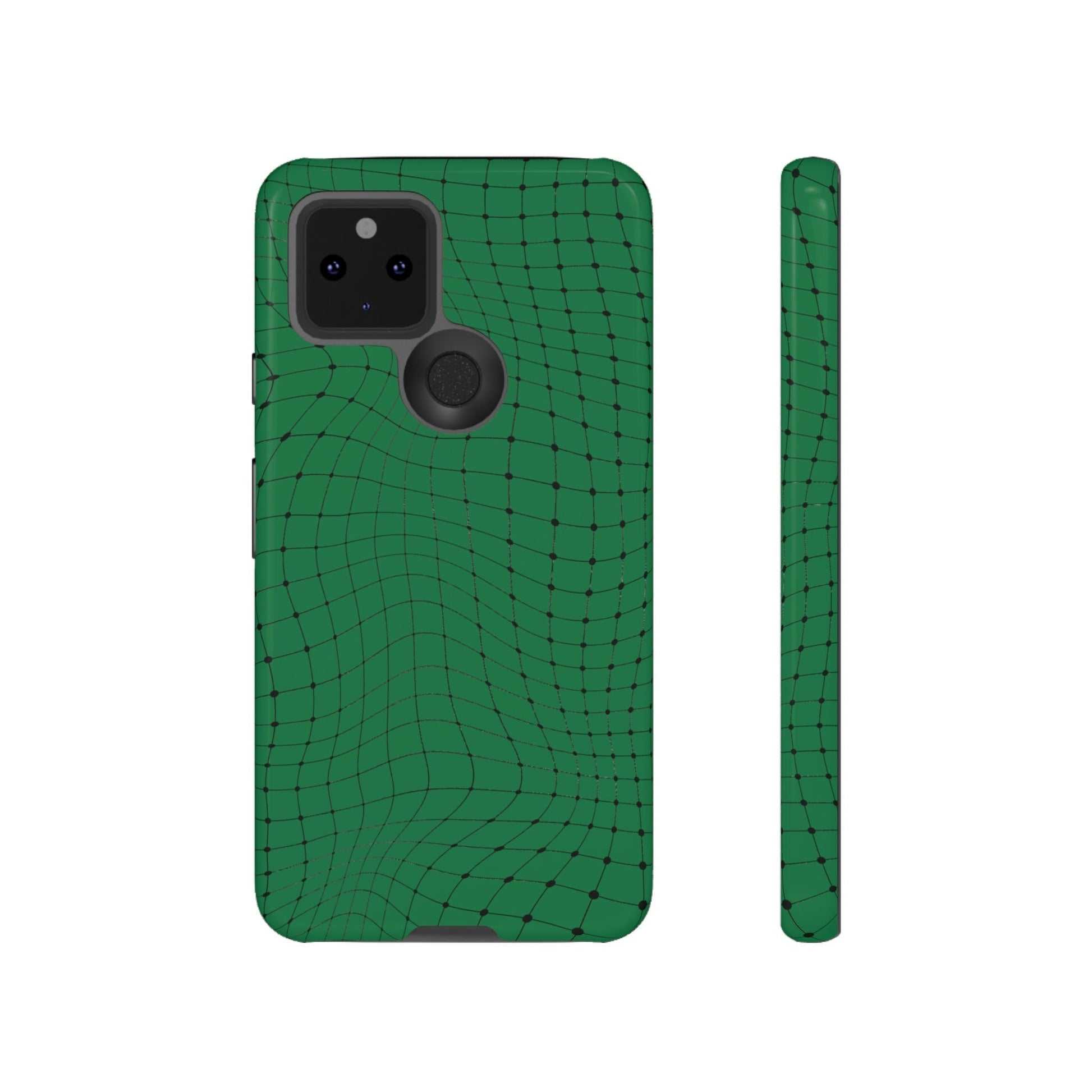 Phone Case-GREEN NET | Tough-Google Pixel 5 5G-Glossy-PhoneCaseBoss-Phone-Best-Phone-Cases