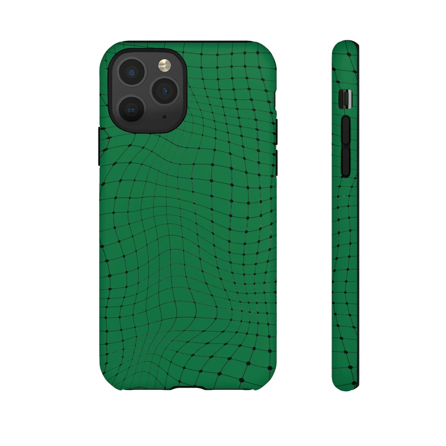 Phone Case-GREEN NET | Tough-iPhone 11 Pro-Matte-PhoneCaseBoss-Phone-Best-Phone-Cases