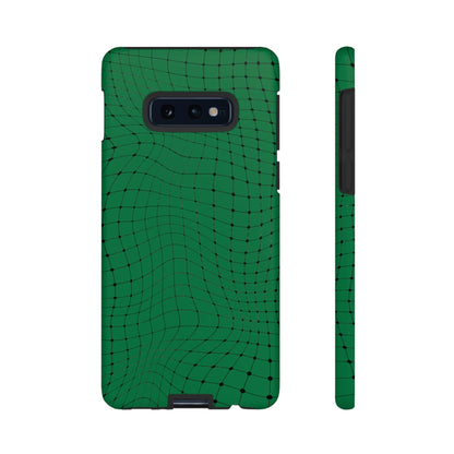 Phone Case-GREEN NET | Tough-Samsung Galaxy S10E-Matte-PhoneCaseBoss-Phone-Best-Phone-Cases