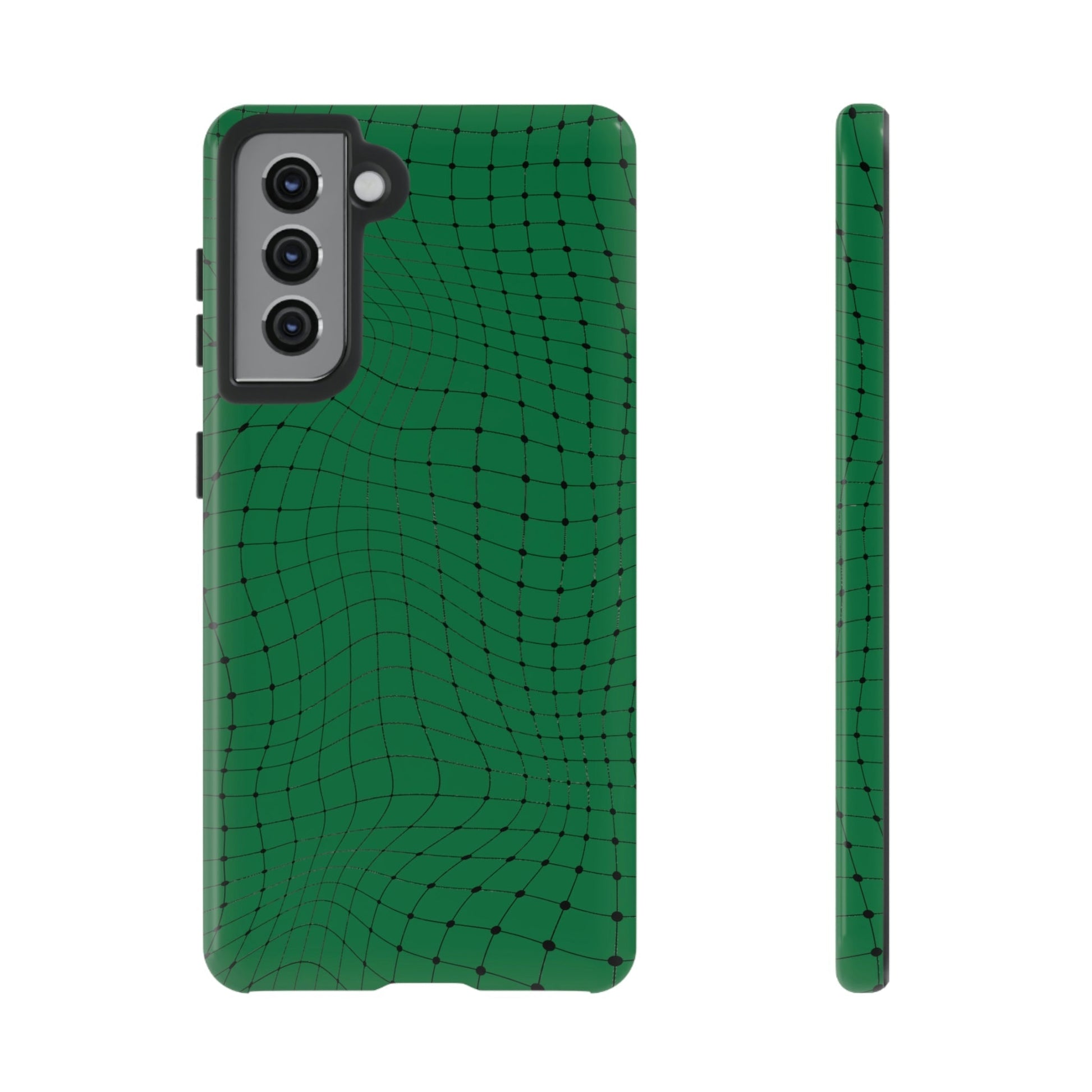 Phone Case-GREEN NET | Tough-Samsung Galaxy S21-Glossy-PhoneCaseBoss-Phone-Best-Phone-Cases